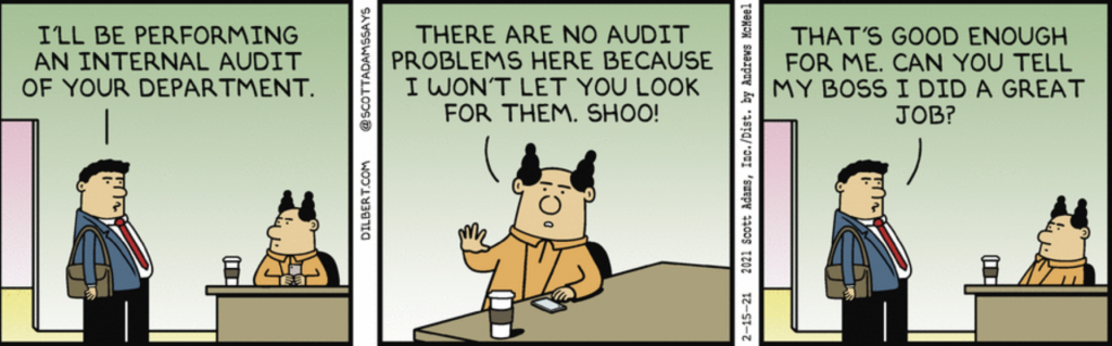 Dilbert Internal Audit