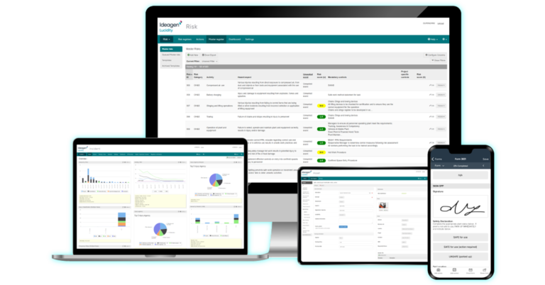 Ideagen EHS HSEQ Software - Multiple Devices and Platforms