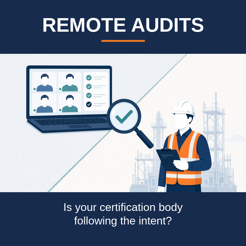 Remote certification audits: what to expect from your certification body