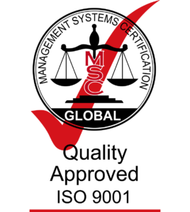 MSC Global – ISO 9001 Quality Approved certification mark
